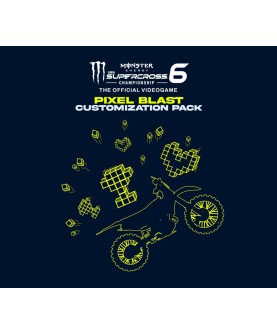 Monster Energy Supercross 6 - Pixel Blast Customization Pack DLC PS4 PlayStation 4 Key EUROPE